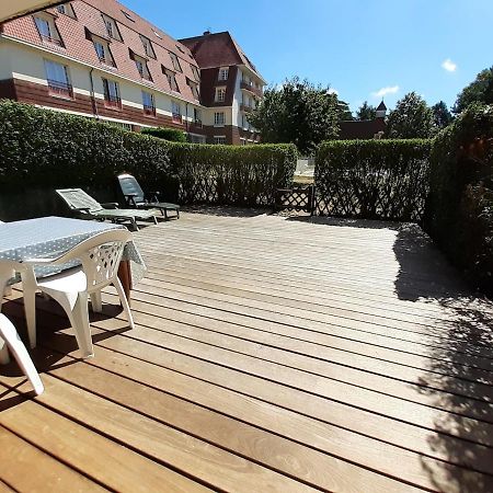 Appartement Avec Terrasse & Piscine Chauffee Condette ภายนอก รูปภาพ